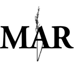 MAR letters with black wheat stalk