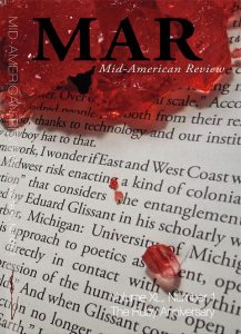 40.1 Issue Cover, rubies piercing the internal pages of a copy of MAR