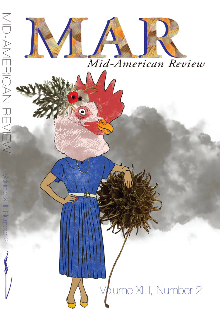 MAR 42.2 cover, chicken lady by Jessica Dawnz