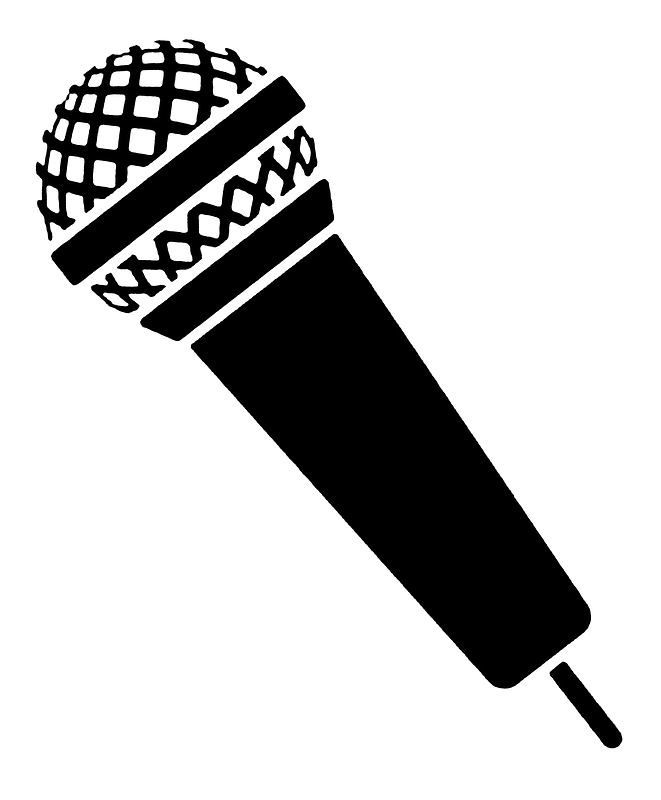 clip art of microphone