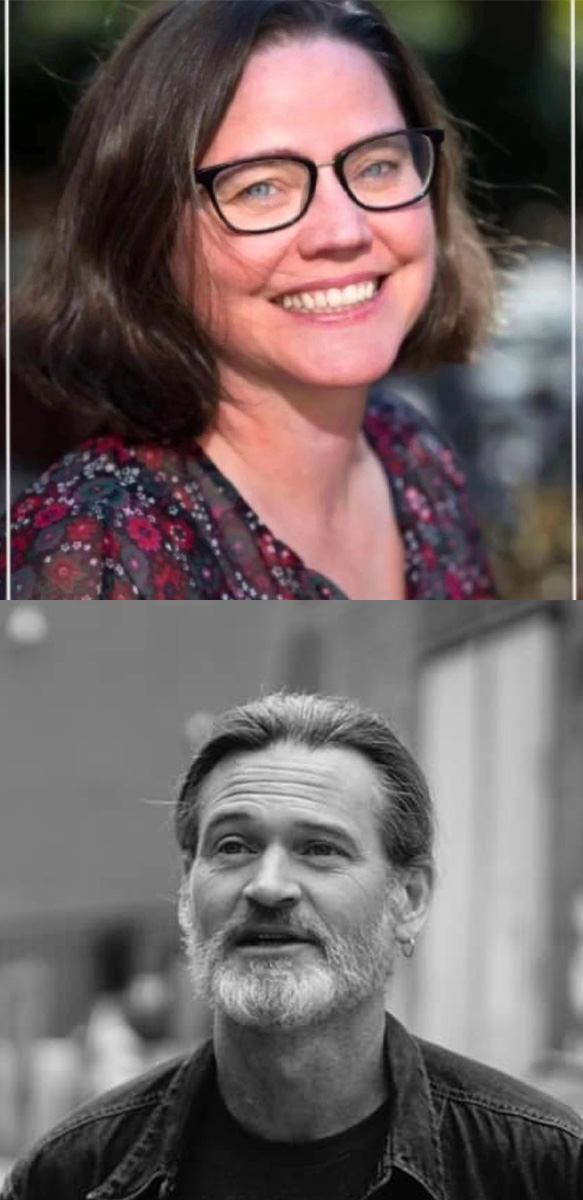 Photos of Jonie McIntire and Dave Essinger